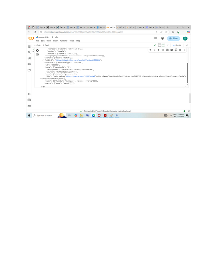 predictive ai  healthcare with fhir – screenshot 3