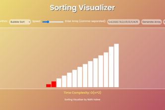 Sorting Visualizer | Devpost