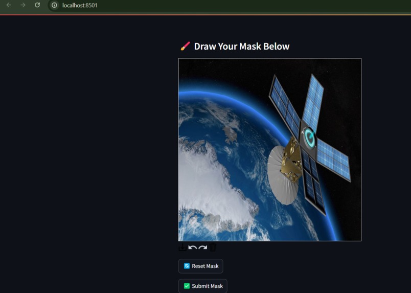 Satellite masking game – screenshot 3