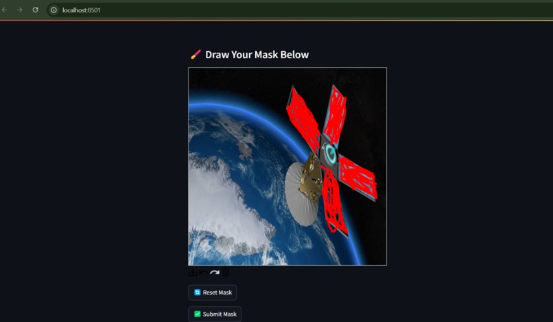 Satellite masking game – screenshot 4