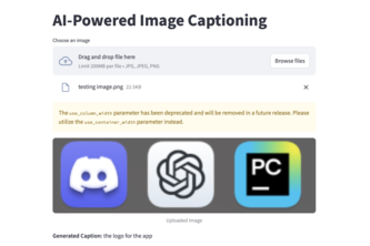 AI-Powered Image Captioner