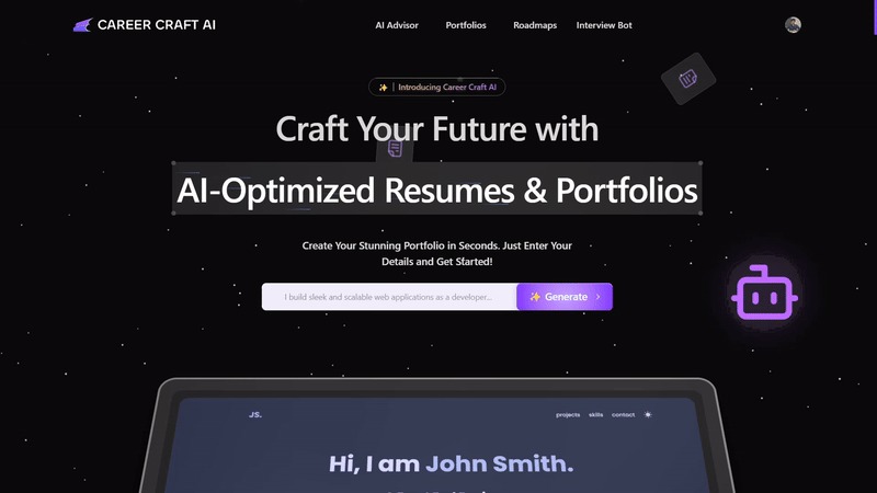 Career Craft AI – screenshot 1