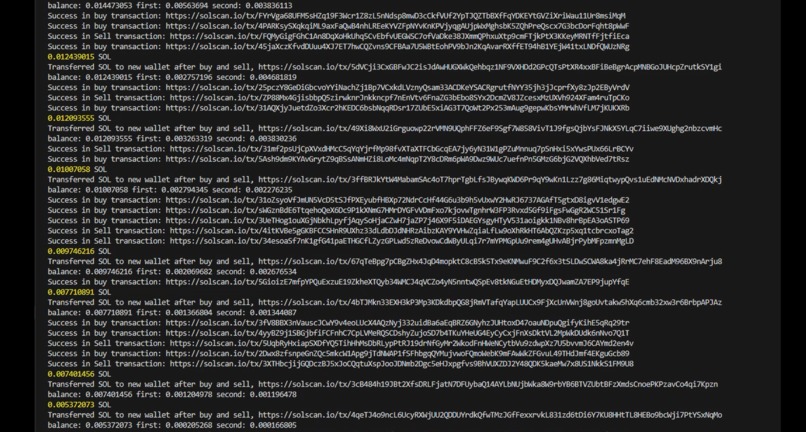Raydium Volume Bot – screenshot 1