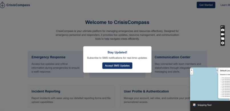 CrisisCompass – screenshot 3