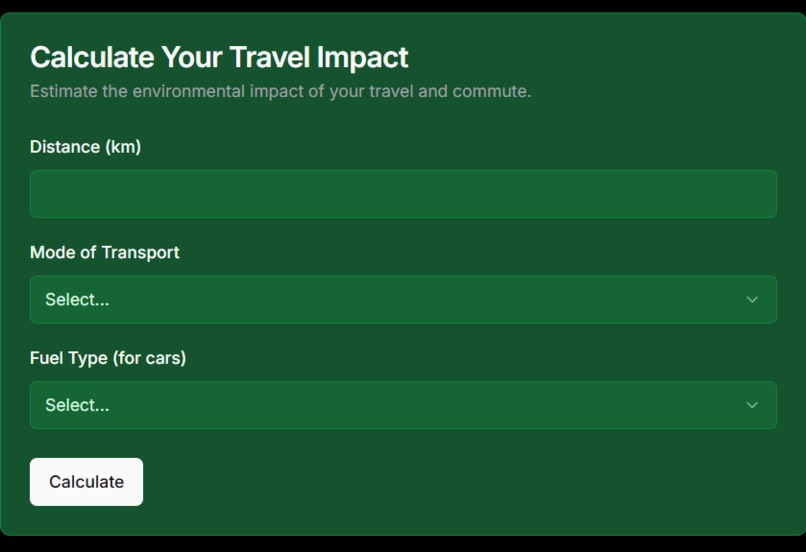 EcoTrack – screenshot 3