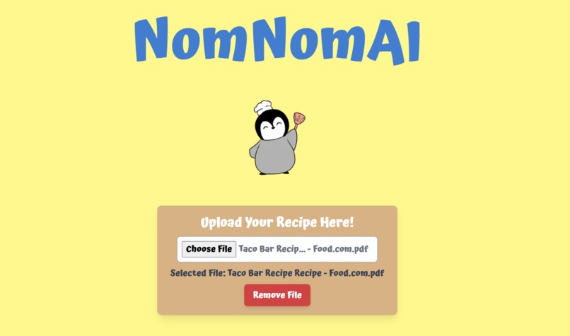 NomNomAI – screenshot 4