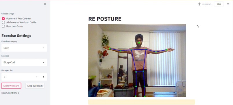 RePosture AI – screenshot 1