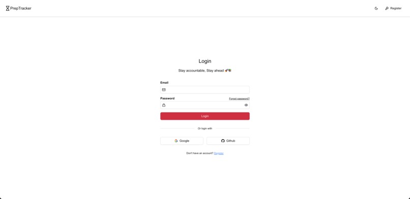 PrepTracker – screenshot 5
