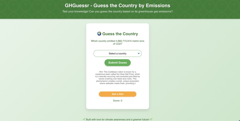 GHGuessr – screenshot 1
