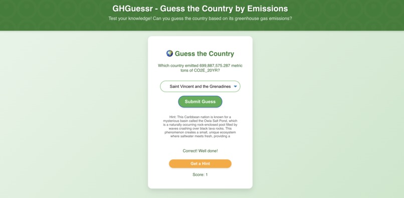 GHGuessr – screenshot 2