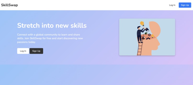 SkillSwap – screenshot 1