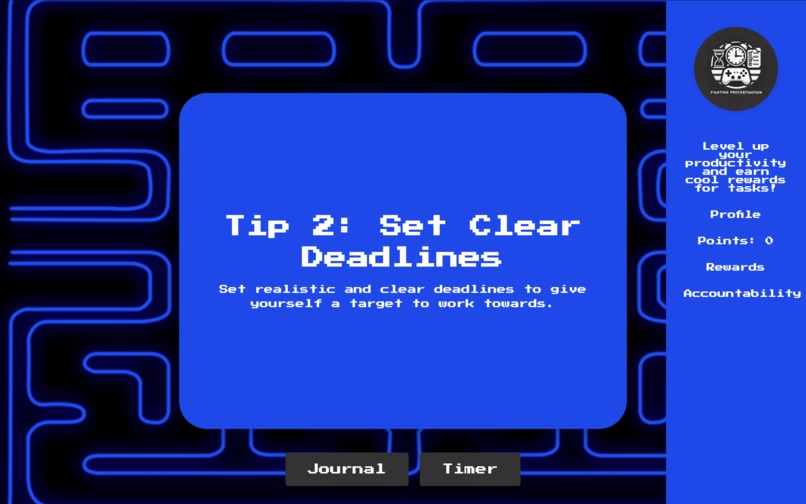 Procrastinate No More (PNM) – screenshot 1