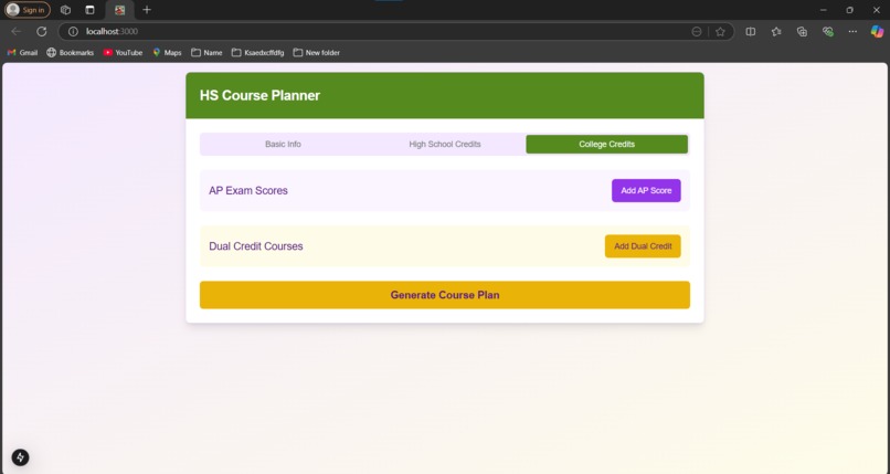 HS Course Planner – screenshot 3
