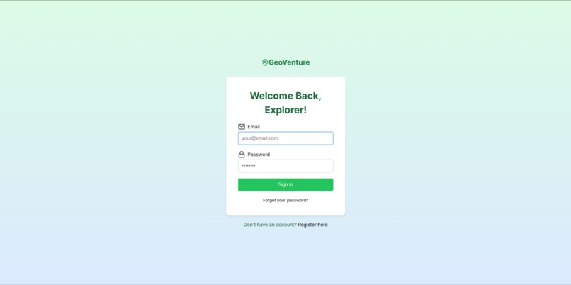 GeoVenture – screenshot 3