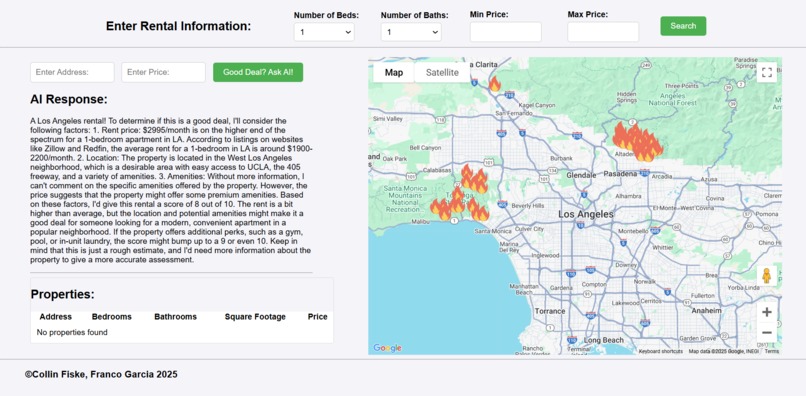 LA Rental Finder – screenshot 2