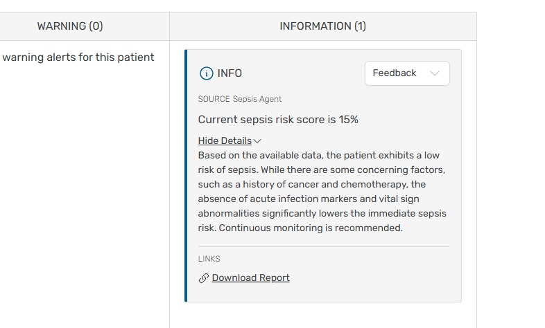 Sepsis Agent – screenshot 1