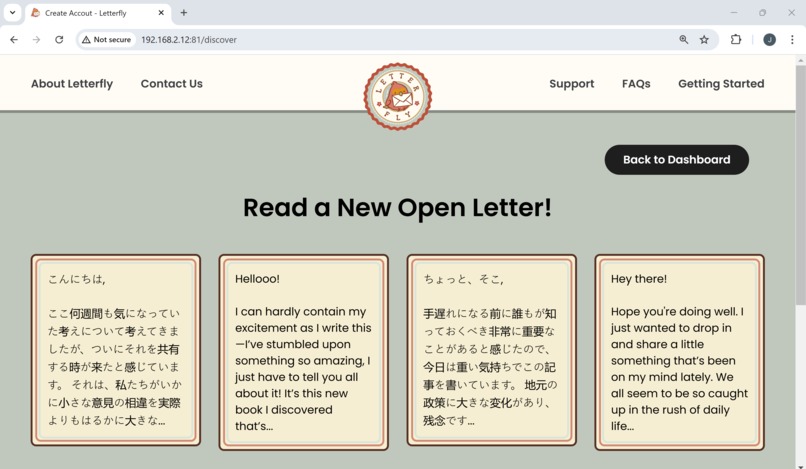 Letterfly – screenshot 4