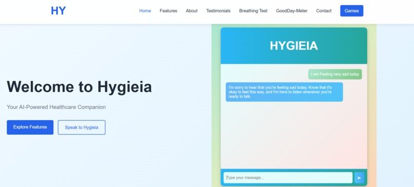 HYGIEIA – screenshot 1