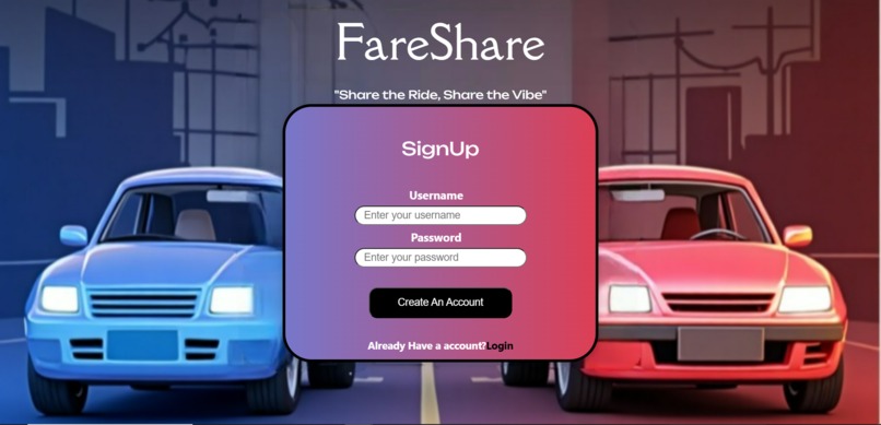 FareShare – screenshot 1