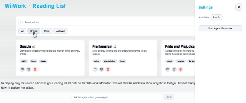 WiiWork – screenshot 2