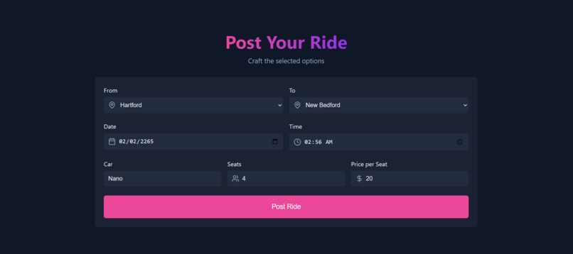 FareShare – screenshot 2