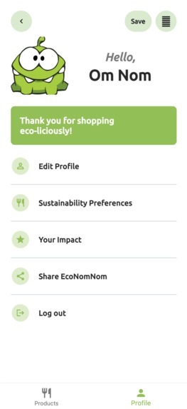 EcoNomNom: Sustainability One Snap at a Time – screenshot 2
