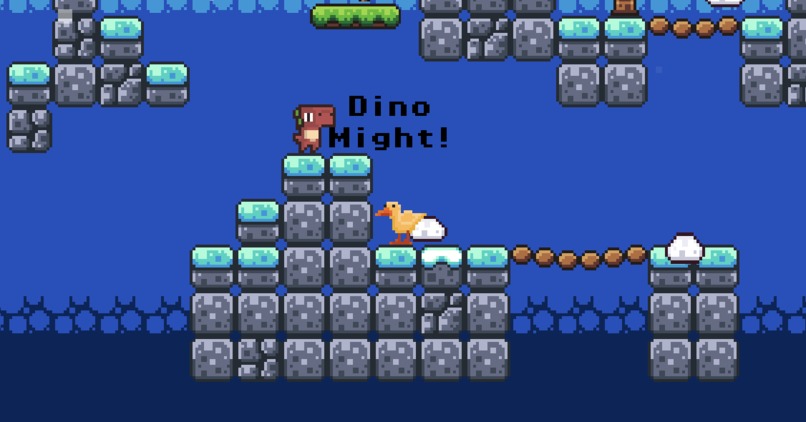 Dino and Duck Game: A Snow Duck Adventure – screenshot 2