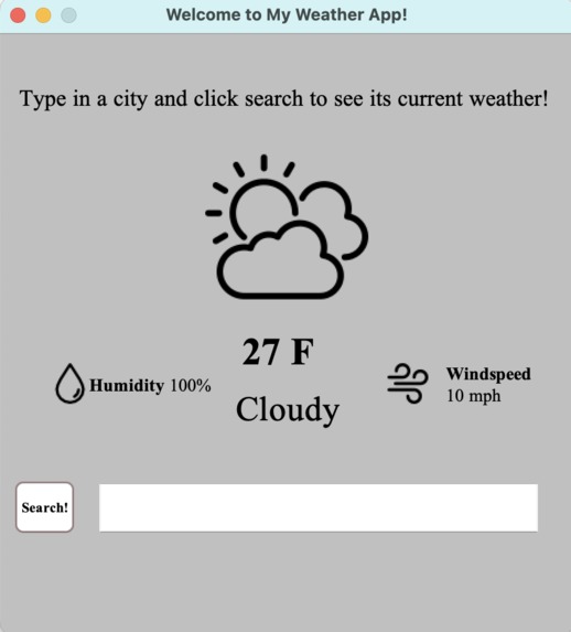Real(ish) Time Weather – screenshot 1