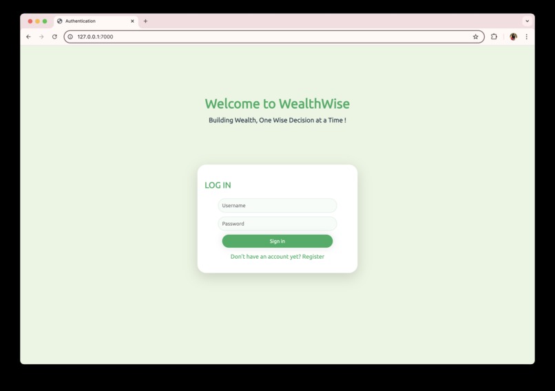 WealthWise Pro – screenshot 1