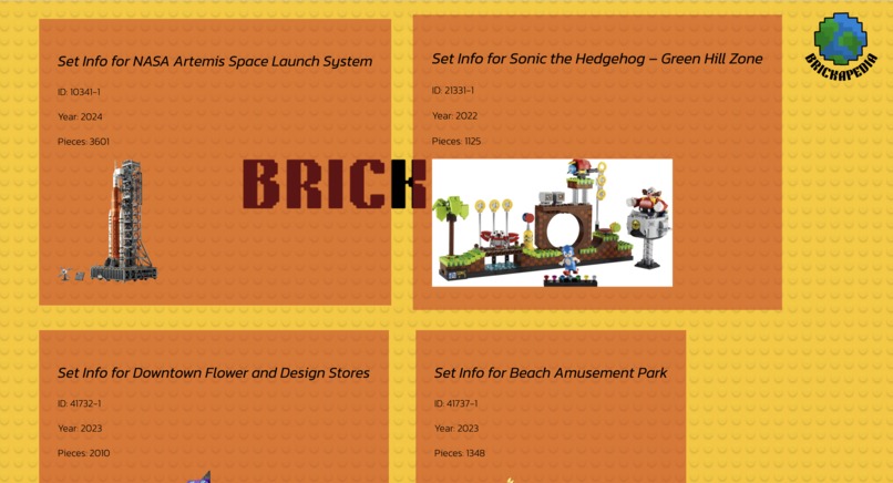 Brickapedia – screenshot 2