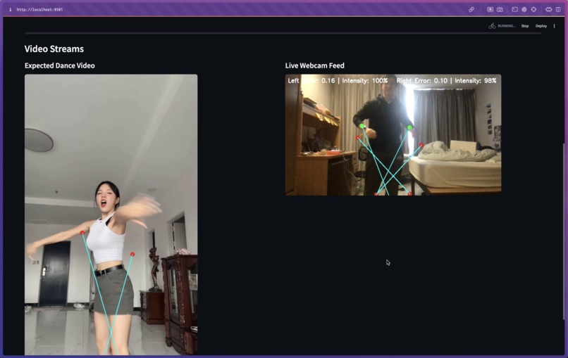 Dantic: The Ultimate Dance Feedback Experience – screenshot 2
