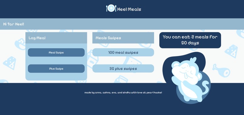 Heel Meals - Meal Swipe Tracker – screenshot 4