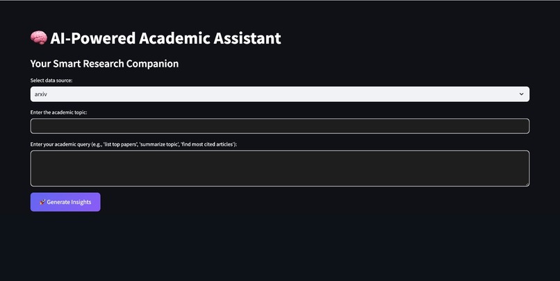 AI-Powered Academic Assistant – screenshot 3