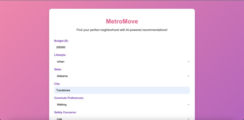 MetroMove – screenshot 1