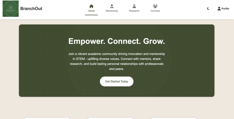 BranchOut – screenshot 1