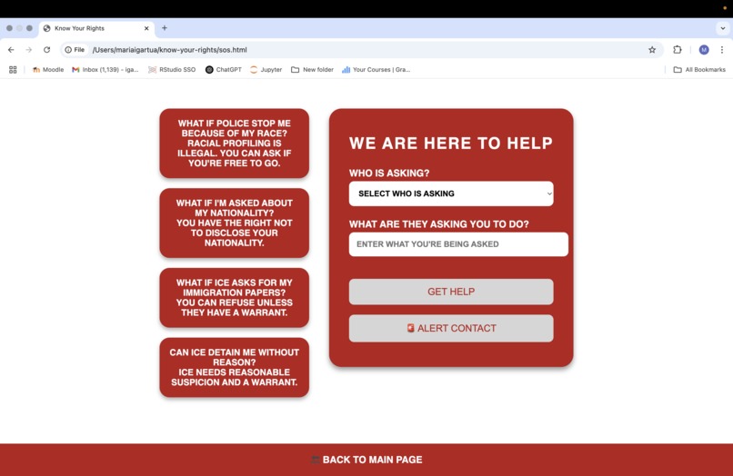 Know Your Rights – screenshot 2