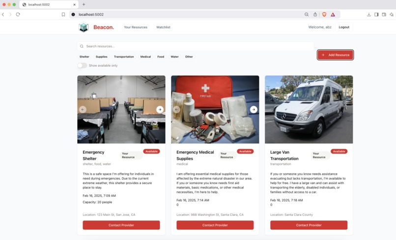 Beacon – screenshot 1