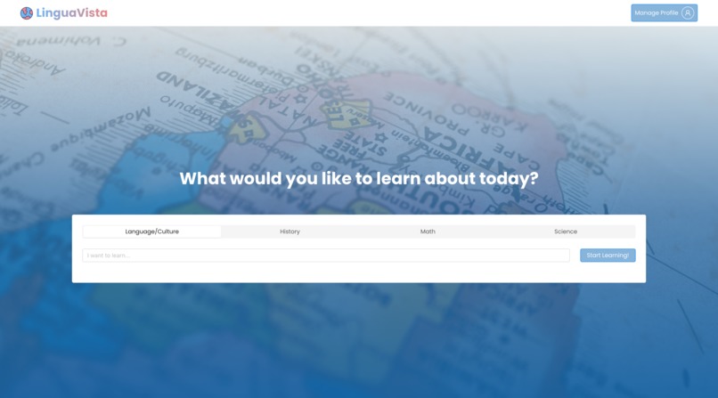 LinguaVista - Language & Cultural Learning Platform – screenshot 2