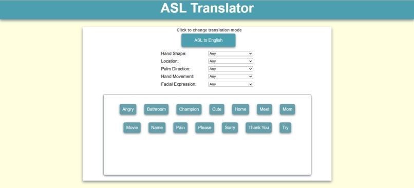 ASL Translator – screenshot 2