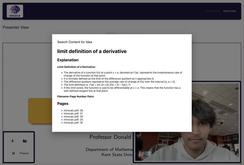 Engage: Real-time AI Agents for Smarter Classrooms – screenshot 1