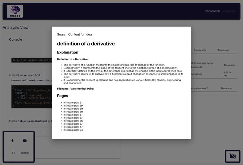 Engage: Real-time AI Agents for Smarter Classrooms – screenshot 5