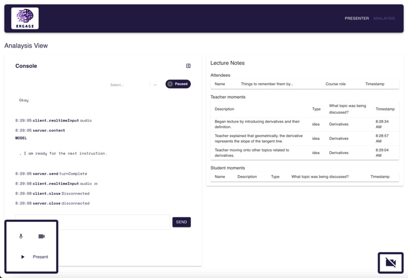 Engage: Real-time AI Agents for Smarter Classrooms – screenshot 4