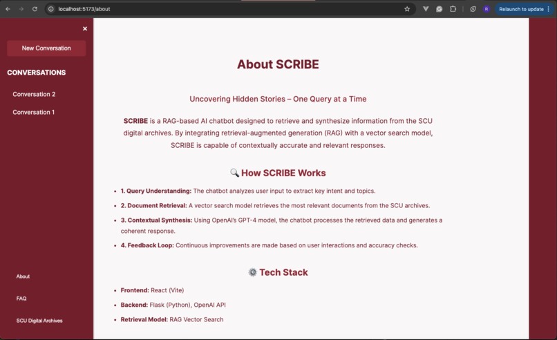 SCRIBE – screenshot 2