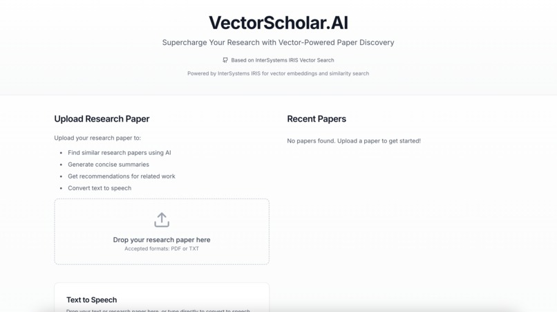 ResearchLens – screenshot 1