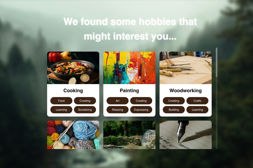 HobbyMe – screenshot 2
