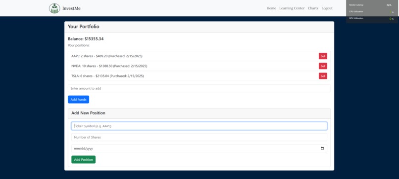 InvestMe – screenshot 3