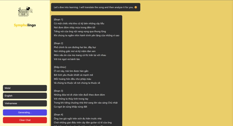 Sympholingo – screenshot 2