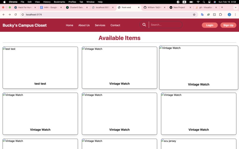 Bucky Closet- The Sustainability Thrift Store – screenshot 4