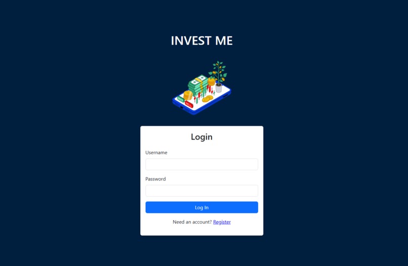 InvestMe – screenshot 1