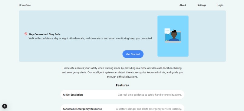 HomeSafe – screenshot 2